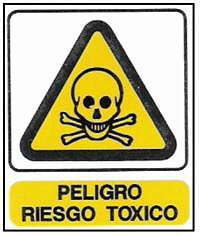 CARTELES SEALIZACION PELIGRO RIESGO TOXICO
