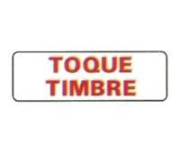 CARTELES AUTOADHESIVOS TOQUE TIMBRE