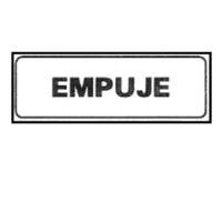 CARTELES AUTOADHESIVOS EMPUJE