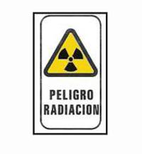 CARTELES SEALIZACION PELIGRO RADIACION