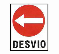 CARTELES SEALIZACION DESVIO (Izquierda)