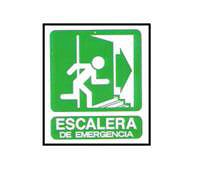 CARTELES SEÑALIZACION ESCALERA DE EMERGENCIA (Derecha)