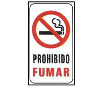CARTELES SE�ALIZACION PROHIBIDO FUMAR