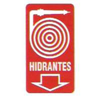 CARTELES SE�ALIZACION SALIENTE HIDRANTES