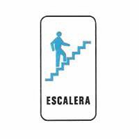 CARTELES SEALIZACION SALIENTE ESCALERA