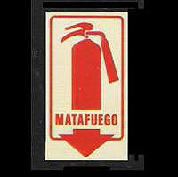 CARTELES SE�ALIZACION MATAFUEGO FOTOLUMINISCENTES