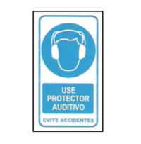 CARTELES SEALIZACION USE PROTECTOR AUDITIVO EVITE ACCIDENTES