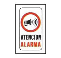 CARTELES SEALIZACION ATENCION ALARMA