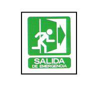CARTELES SEALIZACION SALIDA DE EMERGENCIA (Derecha)