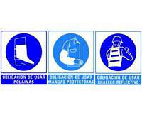 CARTELES SE�ALIZACION CARTEL DE ROPA OBLIGATORIA