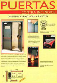 PUERTAS CONTRA INCENDIO RF-30 RF 60 RF 90 RF 120