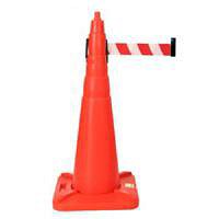 Conos viales CONOS DE SEÑALIZACION VIAL DE CINTA RETRACTIL CONOFLEX