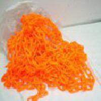 CADENAS PLASTICAS VIALES NARANJA FLUO