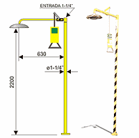 DUCHAS DE EMERGENCIA 6015