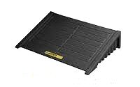 RAMPA PARA PALLET PARA DERRAMES JUSTRITE 28688 EcoPolyBlend - COLOR NEGRO