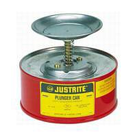 Humectadores para combustibles Justrite HUMECTADORES DE SEGURIDAD CON PISTON JUSTRITE 10108 - 1 LITRO - COLOR ROJO