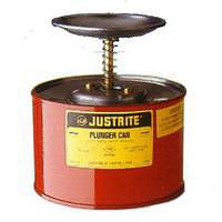 Humectadores para combustibles Justrite HUMECTADORES DE SEGURIDAD CON PISTON JUSTRITE 10218 - 2 LITROS - COLOR AMARILLO