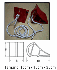 CALZAS DE SEGURIDAD PARA CAMIONES DE ALUMINIO