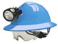 Libus Argentina CASCOS DE SEGURIDAD LIBUS MILENIUM MINING CON SOPORTE PARA LUZ - SIN VENTILACION - CELESTE