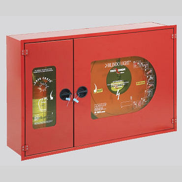 GABINETES PARA DEVANADERAS DE MANGUERAS DE INCENDIO - METALICO