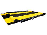 PILETAS PARA CONTENCION DE DERRAMES JUSTRITE 28576 WASHDOWN QUICKBERM� � 3,05 x 3,35 x 0,10 940 LITROS