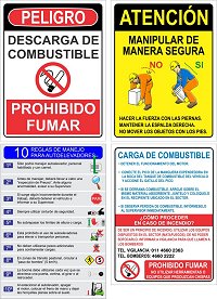 CARTELES SE�ALIZACION A PEDIDO - CARTELES ESPECIALES A MEDIDA