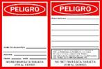 Tarjetas de bloqueo - TAGOUT